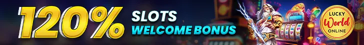 Lucky World — 120% slots welcome bonus
