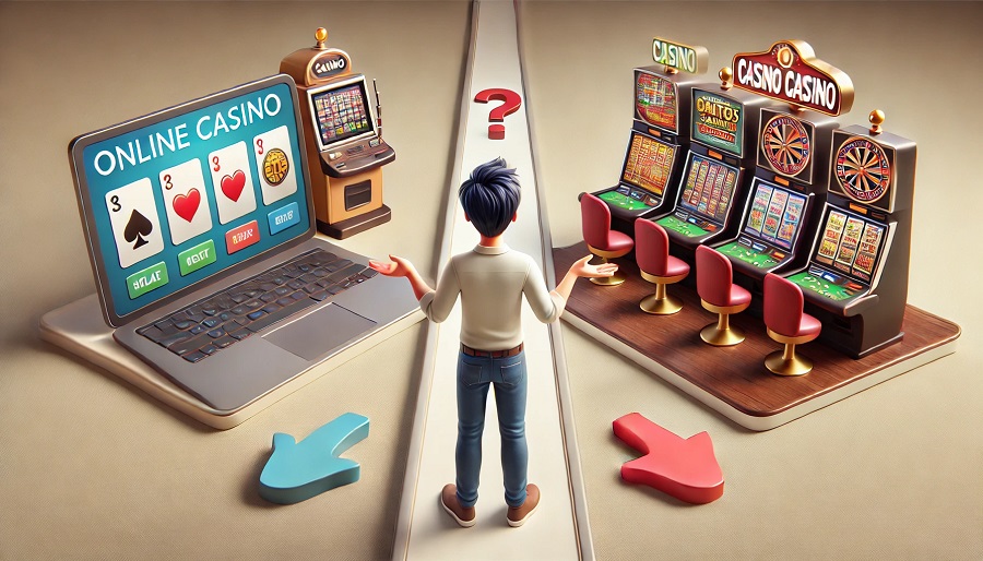 Online Gambling Vs Land-Based